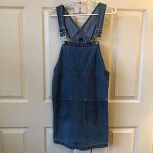 Vintage 90s Gap Denim Jean Overall Jumper Size S